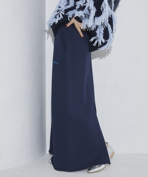 Firsthand（ファーストハンド）の「MA Firsthand/マ ファーストハンド LOGO NARROW SKIRT / スウェットスカート（スカート・レディース・ブラック/オフホワイト/ネイビー/レッド・ﾌﾘ-）」の20枚目の写真