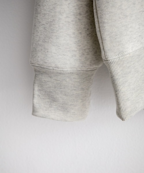 Rocky Monroe（ロッキーモンロー）の「オーバーサイズ ヘビーウェイト裏起毛フルジップパーカー（パーカー・メンズ・オートミール/チャコール/グリーン/ライトブラウン/ブラック・M/L/LL）」の21枚目の写真