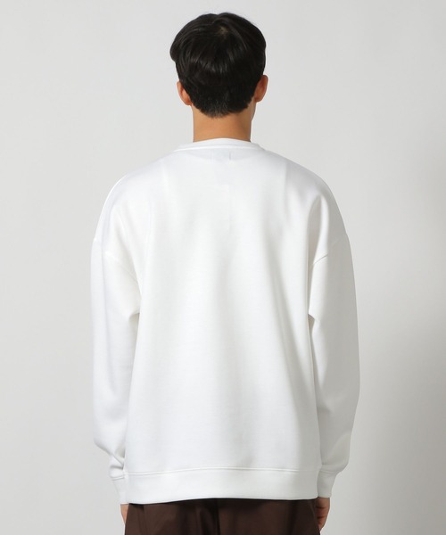 LAKOLE(ラコレ)の「ヒゲダンボールシティプルオーバー / 146599(スウェット・メンズ・ホワイト/チャコール/パープル・X-LARGE/MEDIUM/LARGE)」の9枚目の写真