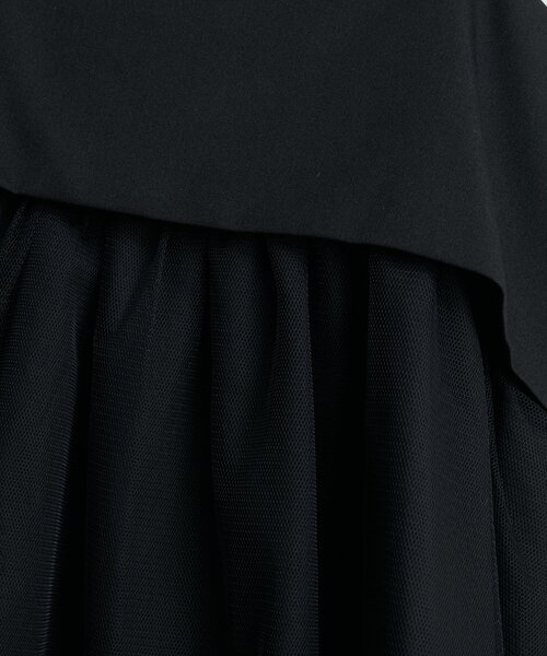 natural couture(ナチュラルクチュール)の「T/Rツイルチュールキャミソール(シャツ/ブラウス・レディース・チャコールグレー/ライトベージュ/ブラック・FREE)」の11枚目の写真