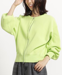 エアラクニットZIPブルゾン