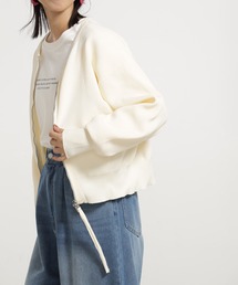 FOUND GOOD | エアラクニットZIPブルゾン(ブルゾン)