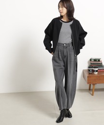 FOUND GOOD | エアラクニットZIPブルゾン(ブルゾン)