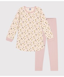 PETIT BATEAU（プチバトー）の「スウェット長袖チュニックパジャマ（ルームウェア/パジャマ・キッズ）」