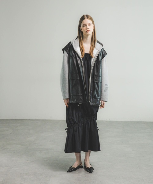 O0u（オーゼロユー）の「【LEFTOVERS】デタッチャブルエコレザー