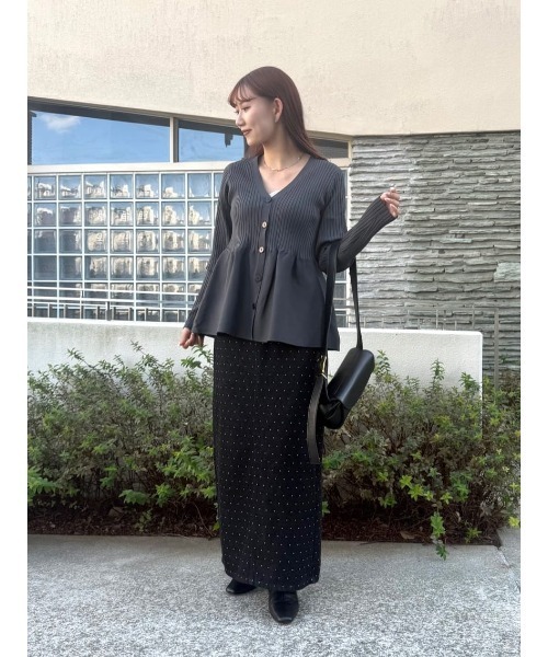 セール】前後2wayペプラムニットトップス（ニット/セーター