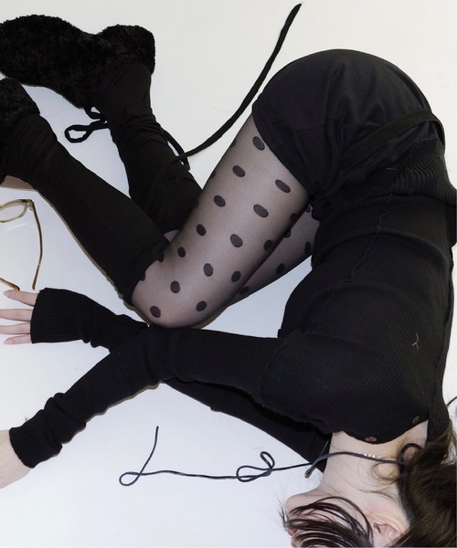 POLKA DOTS SHEER TIGHT / シアードットタイツ（タイツ