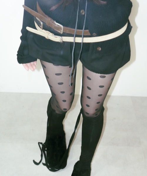 POLKA DOTS SHEER TIGHT / シアードットタイツ（タイツ