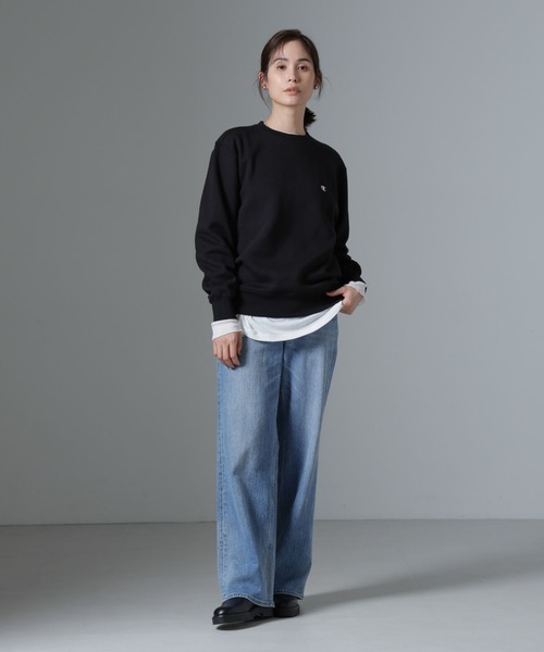 Champion(チャンピオン)の「Champion/CREW NECK SWEATSHIRT(スウェット・レディース・ブラック/ダークグレー/オートミール・M)」の20枚目の写真