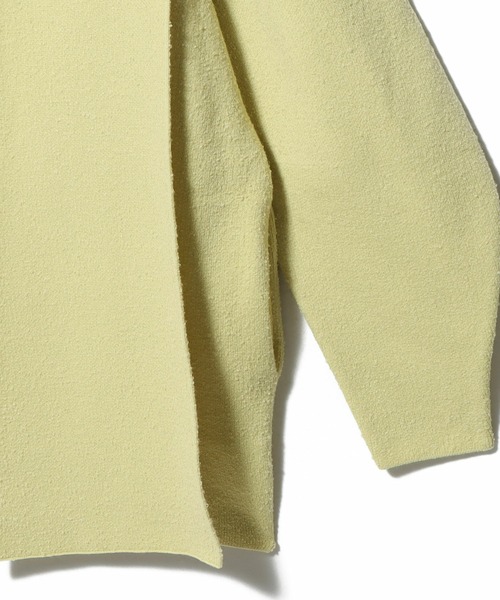 ESTNATION（エストネーション）の「ESTNATION / フーディーコンビ ニットアウター（その他アウター・レディース・イエロー/オフホワイト/ブラック/チャコールグレー・FREE）」の17枚目の写真