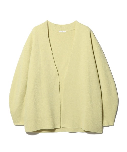 ESTNATION（エストネーション）の「ESTNATION / フーディーコンビ ニットアウター（その他アウター・レディース・イエロー/オフホワイト/ブラック/チャコールグレー・FREE）」の18枚目の写真