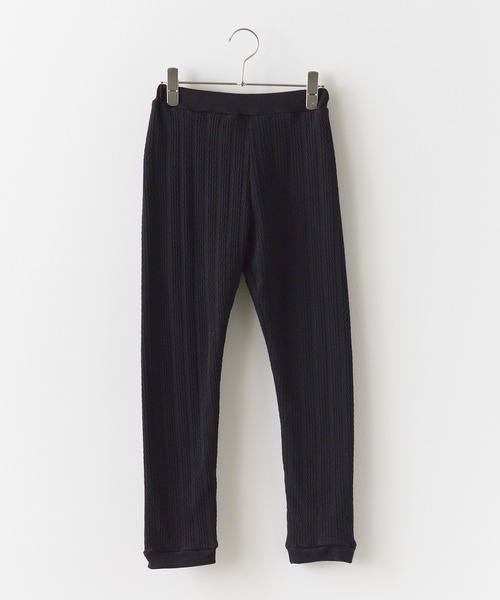 Seraph（セラフ）の「Seraph/セラフ あったか二重レギンス（レギンス/スパッツ・キッズ・ブラック/アイボリー/チャコール/ブルー・120/140/130）」の3枚目の写真