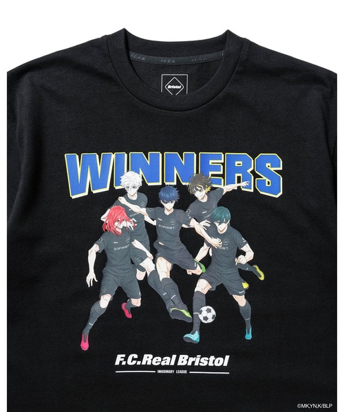 F.C.Real Bristol（エフシーレアルブリストル）の「BLUE LOCK WINNERS S/S TEE（Tシャツ/カットソー・メンズ・ブラック・X-SMALL/SMALL/MEDIUM/LARGE/X-LARGE）」の2枚目の写真
