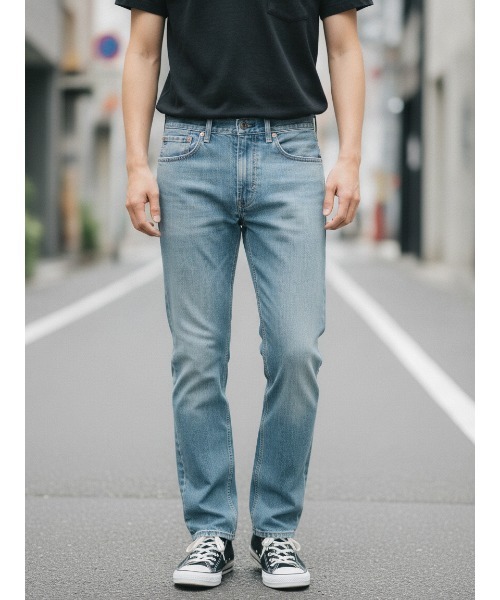 Levi's(リーバイス)の「【Levi’s/リーバイス】【脱ぎ履き楽々 太股から裾にかけてすっと落ちる綺麗なストレート】SL505 レギュラーストレート ジップフライ ストレッチ 定番デニム(デニムパンツ・メンズ・クリアブルー/ダークブルー/ブルー/サックスブルー/ダークインディゴブルー/スカイブルー/インディゴブルー/ブルー系その他/ダークネイビー/ネイビー/ブルー系その他2・36inch/34inch/32inch/30inch/28inch/33inch/29inch/31inch)」の7枚目の写真