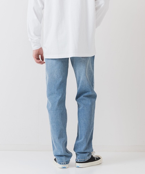 Levi's(リーバイス)の「【Levi’s/リーバイス】【脱ぎ履き楽々 太股から裾にかけてすっと落ちる綺麗なストレート】SL505 レギュラーストレート ジップフライ ストレッチ 定番デニム(デニムパンツ・メンズ・クリアブルー/ダークブルー/ブルー/サックスブルー/ダークインディゴブルー/スカイブルー/インディゴブルー/ブルー系その他/ダークネイビー/ネイビー/ブルー系その他2・36inch/34inch/32inch/30inch/28inch/33inch/29inch/31inch)」の20枚目の写真