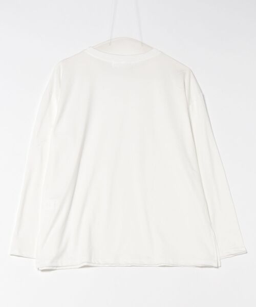 H.TOKYO(エイチトウキョウ)の「BIGシルエット/サイドスリットロンT(Tシャツ/カットソー・レディース・ブラック/ホワイト/ピンク・XX-LARGE/X-LARGE/LARGE)」の4枚目の写真