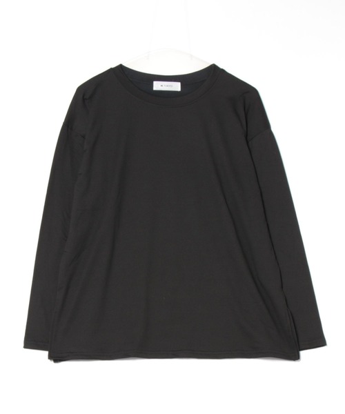 H.TOKYO(エイチトウキョウ)の「BIGシルエット/サイドスリットロンT(Tシャツ/カットソー・レディース・ブラック/ホワイト/ピンク・XX-LARGE/X-LARGE/LARGE)」の7枚目の写真