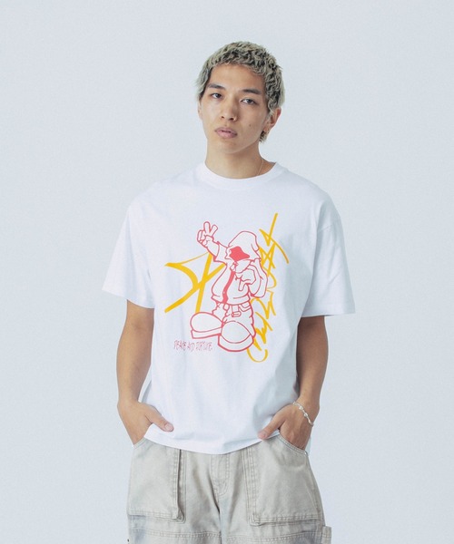 【XLARGE】PIGMENT DYED PEACE AND FORTUNE Tシャツ セール】PIGMENT DYED PEACE AND FORTUNE S/S TEE（Tシャツ