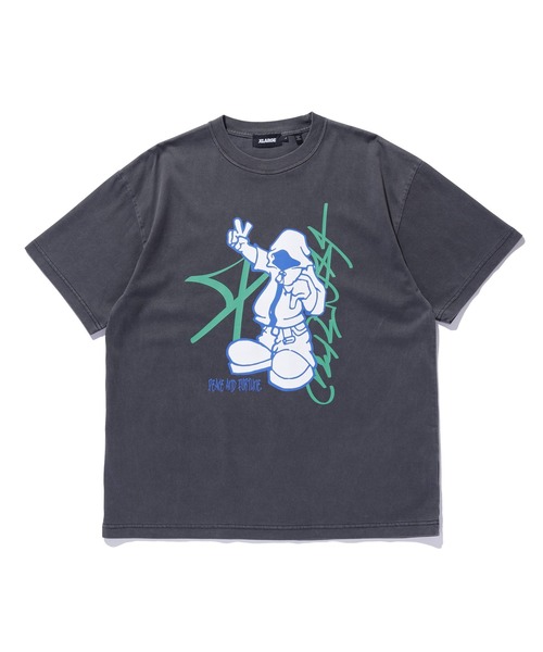 【XLARGE】PIGMENT DYED PEACE AND FORTUNE Tシャツ XLARGE エクストララージ PIGMENT DYED PEACE AND FORTUNE S/S
