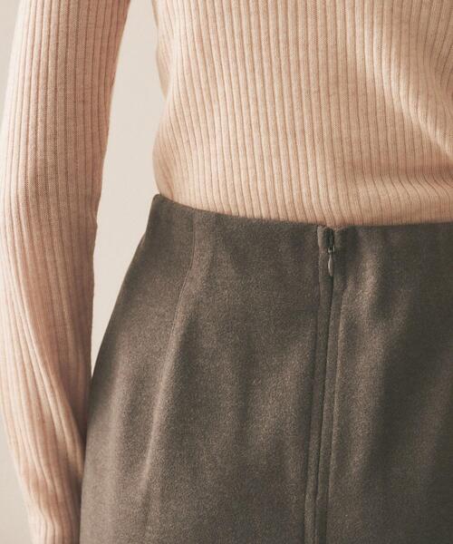 cloenc（クロエンス）の「◆【手洗い可】ジャージIラインスカート（スカート・レディース・ブラック/ベージュ/ブラウン系その他・01/02/03）」の16枚目の写真