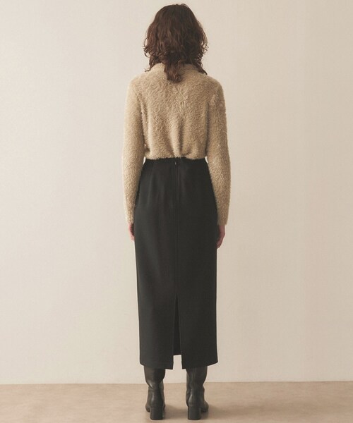 cloenc（クロエンス）の「◆【手洗い可】ジャージIラインスカート（スカート・レディース・ブラック/ベージュ/ブラウン系その他・01/02/03）」の20枚目の写真
