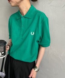 [FRED PERRY/フレッドペリー] ワンポイントロゴ刺繍 ショートスリーブポロシャツ