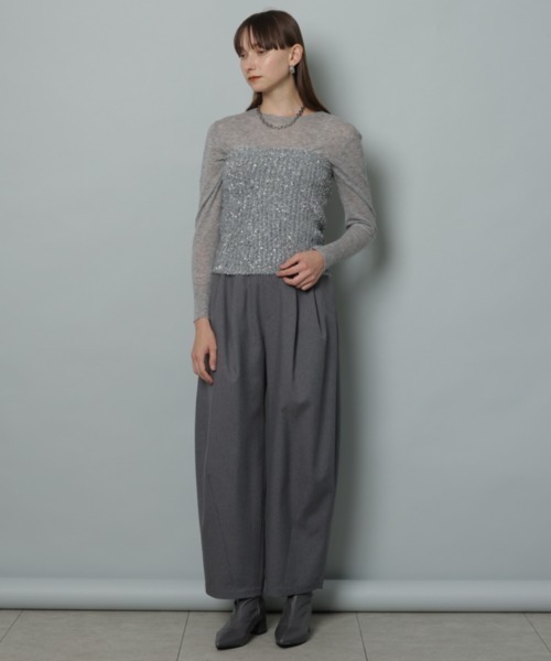 【美品】CADUNE カデュネ　ニットベスト CADUNE（カデュネ）の「カノコ柄ベスト（ニット/セーター）」 - WEAR