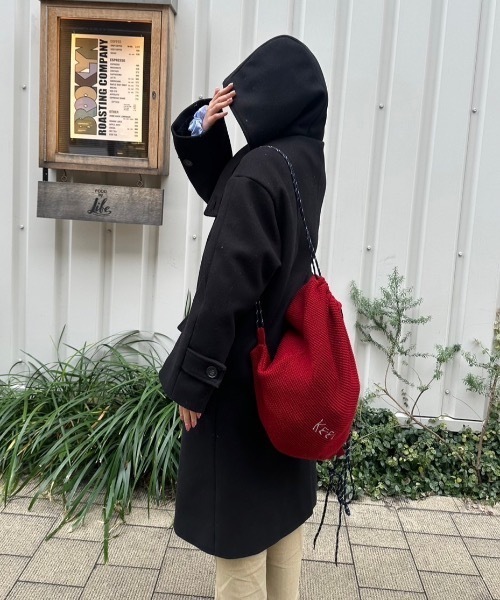 ニットナップザック（バックパック/リュック）｜nemne store（ネンネ