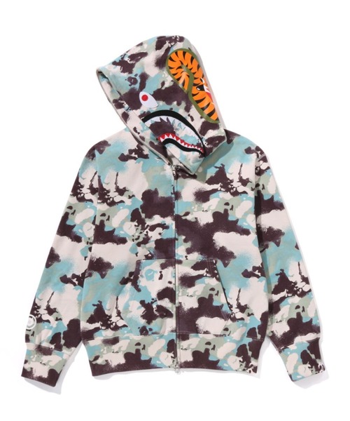 Ape Universe 赤 カモフラージュパーカー Ape Universe 赤 カモフラージュパーカー レディース