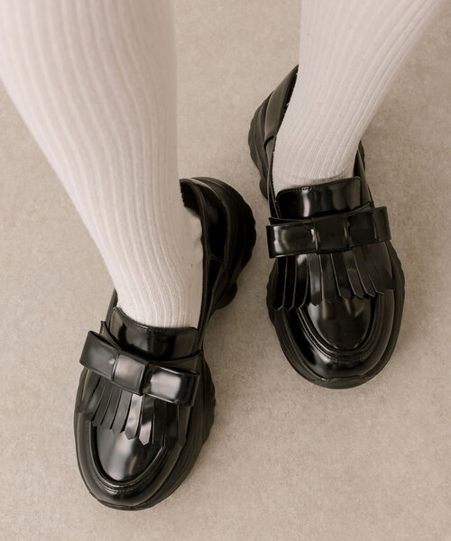 【S/M/Lサイズ展開 SNSで話題の！】スニーカーソールローファー（その他シューズ）｜OLIVE des OLIVE（オリーブデオリーブ）