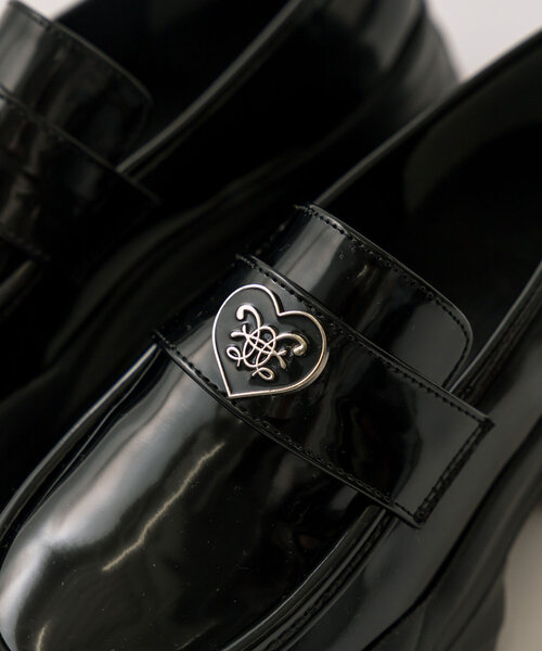 OLIVE des OLIVE（オリーブデオリーブ）の「【S/M/Lサイズ展開 SNSで話題の！】スニーカーソールローファー（その他シューズ・レディース・ダークブラウン/ブラック系その他/ブラック・SMALL/MEDIUM/LARGE）」の7枚目の写真