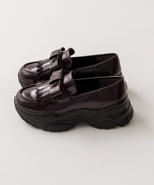 【S/M/Lサイズ展開 SNSで話題の！】スニーカーソールローファー（その他シューズ）｜OLIVE des OLIVE（オリーブデオリーブ）