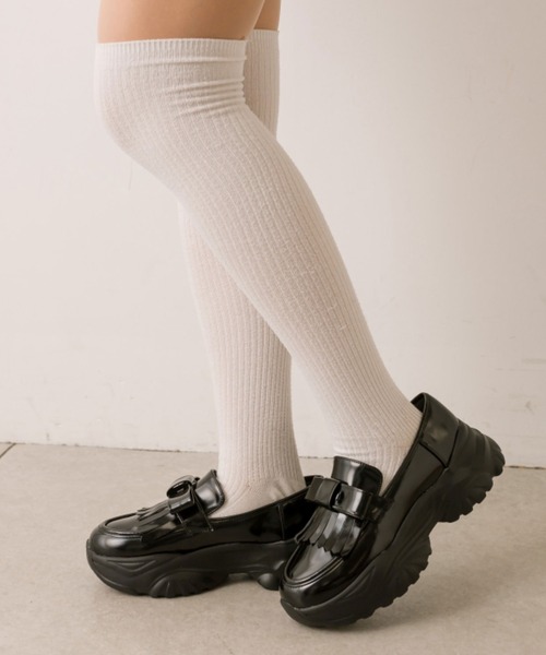 【S/M/Lサイズ展開 SNSで話題の！】スニーカーソールローファー（その他シューズ）｜OLIVE des OLIVE（オリーブデオリーブ）