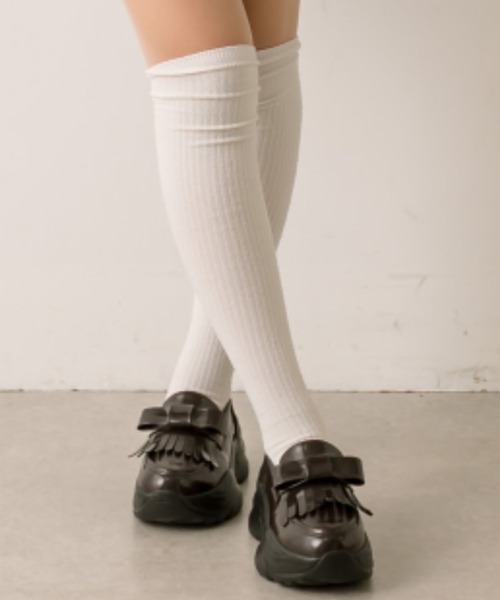 【S/M/Lサイズ展開 SNSで話題の！】スニーカーソールローファー（その他シューズ）｜OLIVE des OLIVE（オリーブデオリーブ）