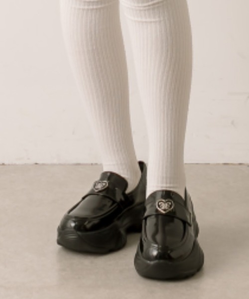 【S/M/Lサイズ展開 SNSで話題の！】スニーカーソールローファー（その他シューズ）｜OLIVE des OLIVE（オリーブデオリーブ）