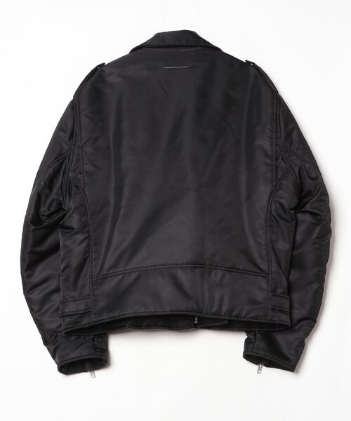 MM6 ライダースジャケット MM6 Maison Margiela ライダースジャケット | ブラック