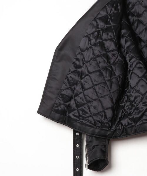 MM6 Maison Margiela（ｴﾑｴﾑｼｯｸｽ ﾒｿﾞﾝ ﾏﾙｼﾞｪﾗ）の「MM6 MAISON MARGIELA SPORTSJACKET SH0AM0027（その他アウター・レディース・ブラック・160）」の3枚目の写真