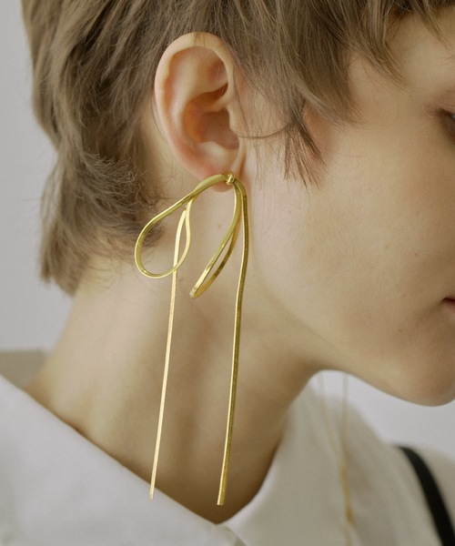 Select】リボンコードピアス（ピアス（両耳用））｜VIOLETTA