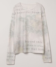 JEANASIS | シャドーシアーLS TEE/323147(Tシャツ/カットソー)