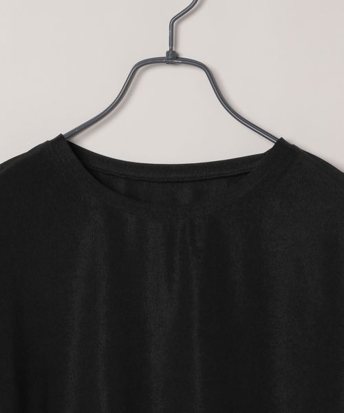 JEANASIS(ジーナシス)の「シャドーシアーLS TEE/323147(Tシャツ/カットソー・レディース・ホワイト/ブラック/グレー系その他/ライトグレー系/ブラウン・FREE)」の7枚目の写真