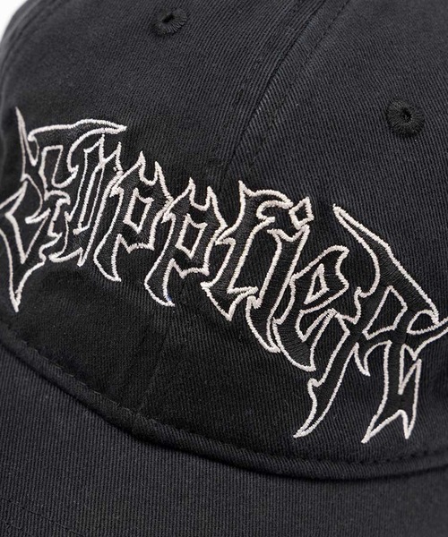 ◆SUPPLIER サプライヤー◆ヴィンテージウォッシュロゴキャップ キャップ｜Vintage Wash Tribal Logo Cap｜SUPPLIER（キャップ