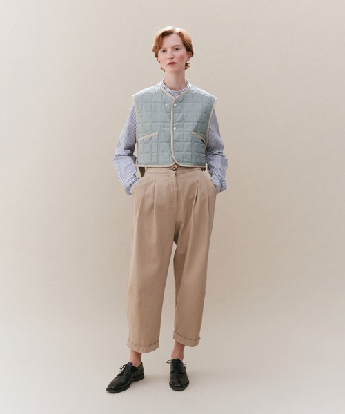 LAVENHAM（ラベンハム）の「DB Thornham Gilet Womens / ディービー ソーンハム ジレ ウィメンズ（ベスト・レディース・シルバー/ブラック・12/10/8/6/14）」の19枚目の写真