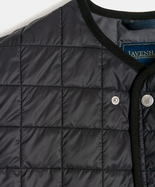LAVENHAM（ラベンハム）の「DB Thornham Gilet Womens / ディービー ソーンハム ジレ ウィメンズ（ベスト・レディース・シルバー/ブラック・12/10/8/6/14）」の15枚目の写真