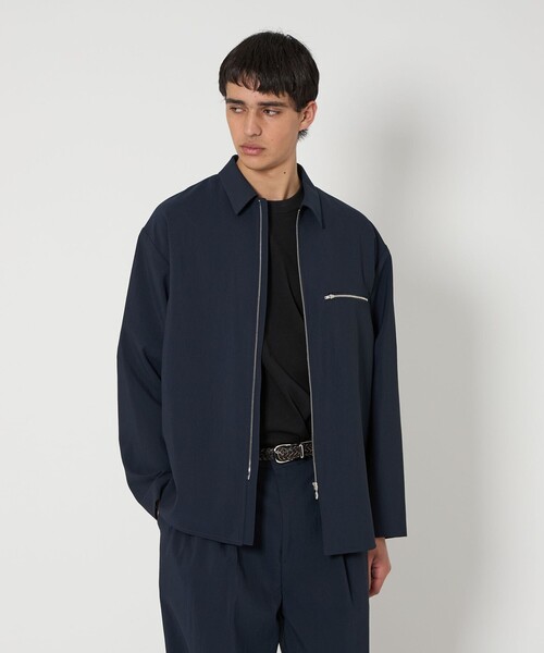 【セットアップ】MONKEY TIME：RENU TROシリーズ ネイビー monkey time BEAUTY＆YOUTH UNITED ARROWS スラックス RENU TRO