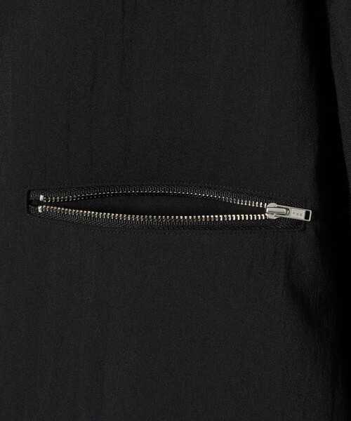 MONKEY TIME(モンキータイム)の「RENU TROシリーズ ジップ シャツ -セットアップ対応-(シャツ/ブラウス・メンズ・ブラック/ダークグレー/ネイビー・S/M/L/XL)」の6枚目の写真