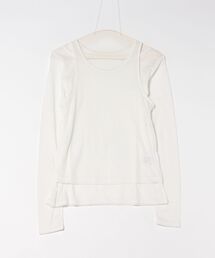 シアーリブタンクセットトップス
