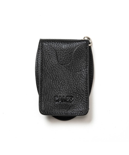 CALEE（キャリー）の「STUDS LEATHER MULTI COIN CASE（コインケース・メンズ・ブラック・FREE）」の2枚目の写真