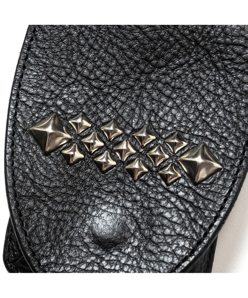 CALEE（キャリー）の「STUDS LEATHER MULTI COIN CASE（コインケース・メンズ・ブラック・FREE）」の4枚目の写真