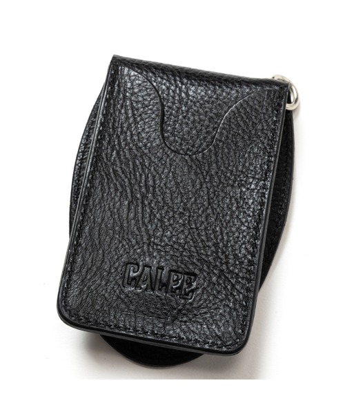 CALEE（キャリー）の「STUDS LEATHER MULTI COIN CASE（コインケース・メンズ・ブラック・FREE）」の5枚目の写真