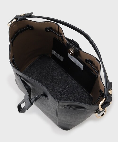 THE SHOP TK （ザ ショップ ティーケー ）の「巾着合皮バッグ（ショルダーバッグ・レディース・サックスブルー/オフホワイト/ブラック・00）」の11枚目の写真